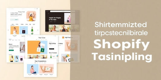 Pastel color Shopify templates for dropshipping.