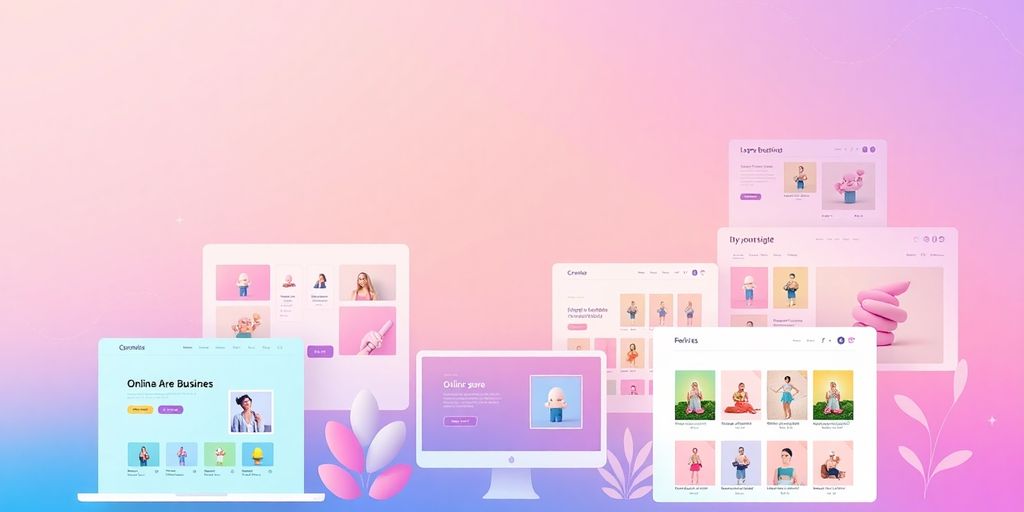 Colourful templates for online stores in 2025.