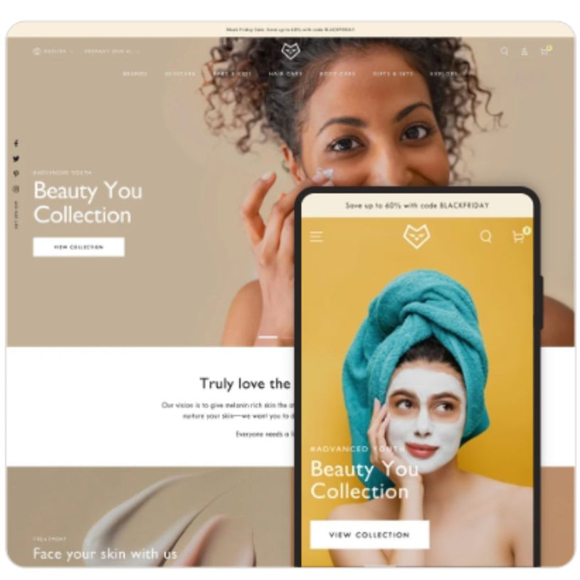 Plantilla Shopify Cosmética